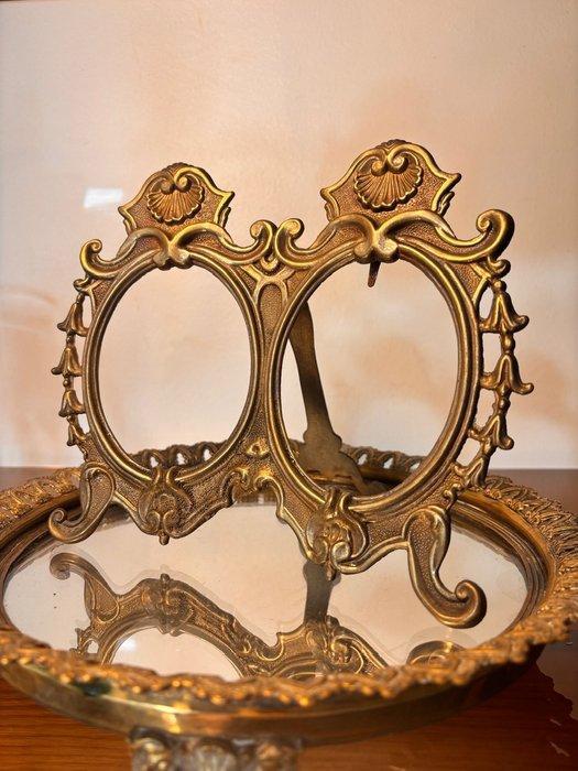 Fotolijst - Messing, Antiek en Kunst, Curiosa en Brocante