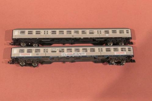 Fleischmann N - Model treinwagon (2) - Set van twee lokale, Hobby en Vrije tijd, Modeltreinen | N-Spoor