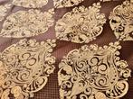 Tessuto con medaglioni - 500 x 280 cm Senza riserva -