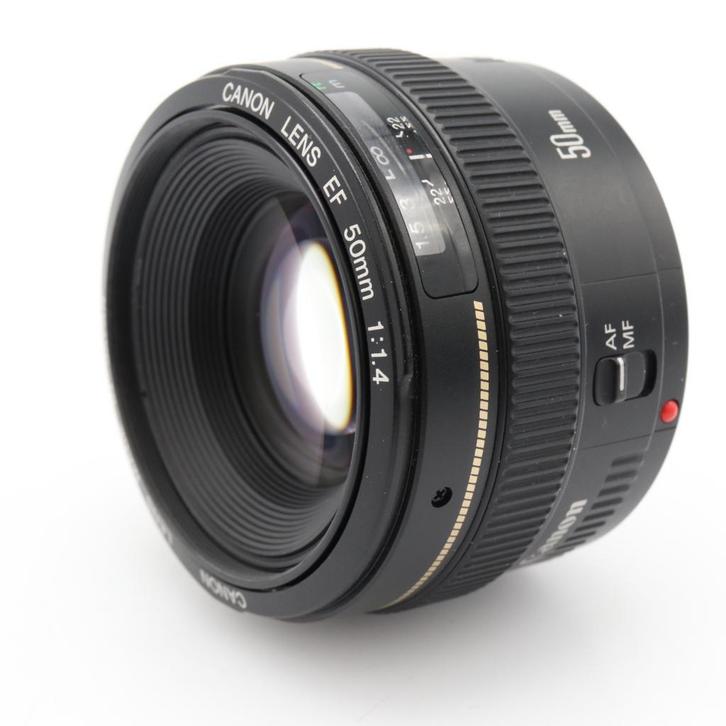 Canon EF 50mm F/1.4 USM | Tweedehands, Audio, Tv en Foto, Foto | Lenzen en Objectieven, Zo goed als nieuw, Verzenden