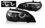 LED koplampen Angel Eyes AFS Black geschikt voor BMW X5, Verzenden
