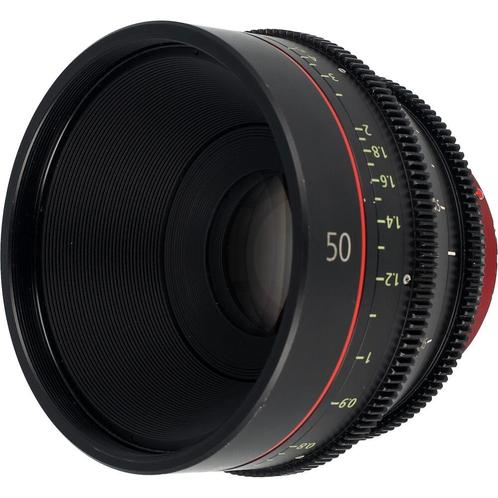 Canon CN-E 50mm T1.3 L F (M) Cine-Servo occasion (incl. BTW), Audio, Tv en Foto, Foto | Lenzen en Objectieven, Zo goed als nieuw