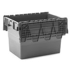 Distributiebak 600x400x416 mm Nestbaar Stapelbaar Grijs, Zakelijke goederen, Ophalen of Verzenden