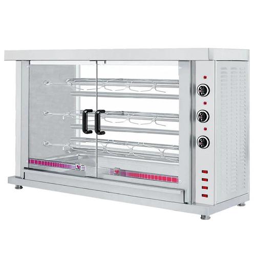 Kippengrill | 3 Spitten | Voor ca. 15 kippen | 400V |, Zakelijke goederen, Horeca | Keukenapparatuur, Nieuw in verpakking, Verzenden