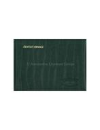 1999 BENTLEY ARNAGE INSTRUCTIEBOEKJE DUITS, Ophalen of Verzenden