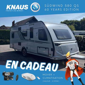 Caravane Knaus Südwind 580 QS - 60 Years Edition (2025) beschikbaar voor biedingen