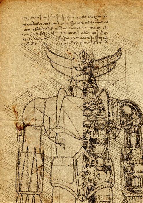 Boriani - Goldorake - Da Vinci Series - limited edition 7/10, Games en Spelcomputers, Spelcomputers | Overige Accessoires