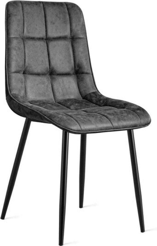 2dekans | Refurna Eetkamerstoel - Luxe - Microleder - Max., Maison & Meubles, Chaises, Enlèvement ou Envoi