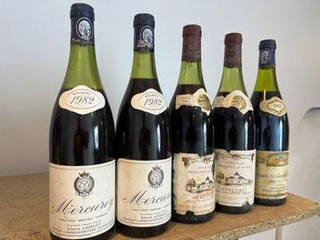 1982 x 2 Maison Edgard d’Esplot Mercurey x 2 Château