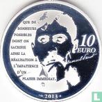 Frankrijk 10 euro 2013 (PROOF) Heroes of the French lite..., Verzenden, Goud, Frankrijk, 10 euro