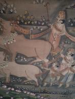 Wandtapijt - 104 cm - 168 cm - Zijden tapijt GOPASTAMI