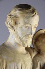 CTM - Bercé - Statue, Jozef met Kind - 65 cm - Plâtre