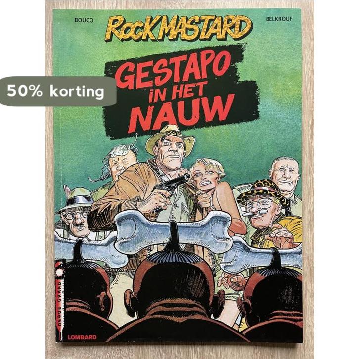 De Gestapo in het nauw / Rock mastard / 1 9789055814572, Boeken, Stripverhalen, Gelezen, Verzenden