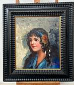 F. Galimberti (XIX) - La gitana, Antiek en Kunst, Kunst | Schilderijen | Klassiek