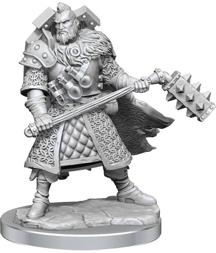 WizKids Dungeons & Dragons Framework Miniature-Human Fighter, Verzamelen, Poppetjes en Figuurtjes, Ophalen of Verzenden