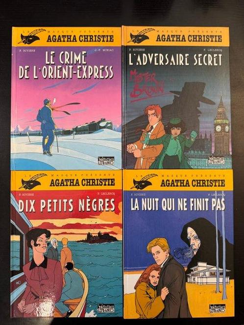 Agatha Christie T1 à T2 + T4 à T5 - 4x C - 4 Album - Eerste, Boeken, Stripverhalen