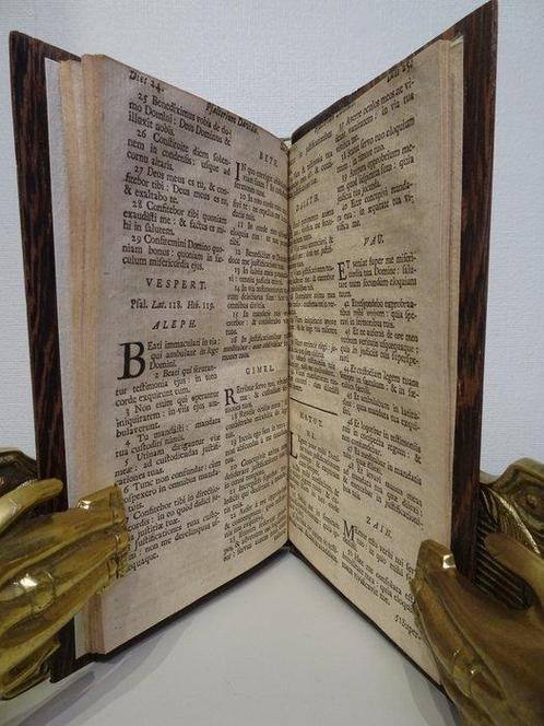 Psalterium Davidis, juxta Vulgatam Latinorum versionem -, Antiek en Kunst, Antiek | Boeken en Manuscripten