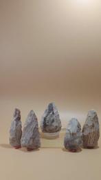 Néolithique Ensemble de 5 outils en silex (Sans prix de, Verzamelen