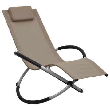 Kinderligbed Taupe Staal - Retour Deal! 40% Korting beschikbaar voor biedingen
