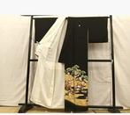 kimono noir tomesode en soie - Japon - 1900-2000