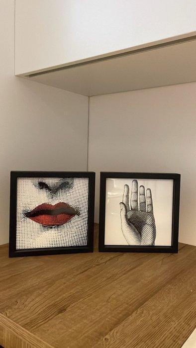 Moderne Carreau (2) - bardelli - Piero Fornasetti - Moderne, Antiek en Kunst, Antiek | Meubels | Stoelen en Sofa's