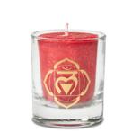 Geurkaars Chakra Votief - 1e Chakra Rood, Ophalen of Verzenden, Nieuw