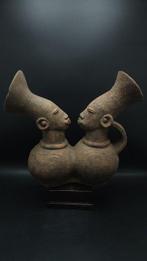 Prachtige antropomorfe pottenbakkerij - Mangbetu -, Antiek en Kunst