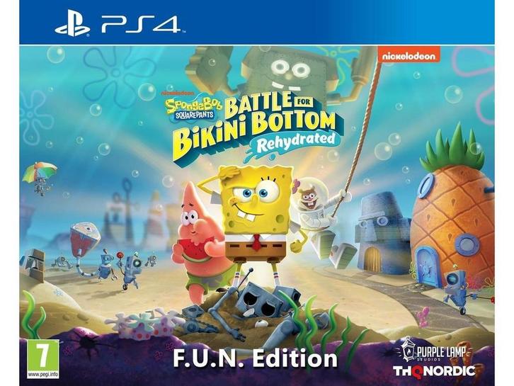 THQ Nordic Spongebob SquarePants - Battle for Bikini Bottom, Games en Spelcomputers, Games | Sony PlayStation 4, Nieuw, Verzenden