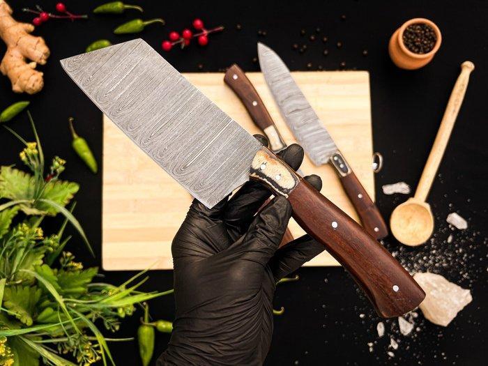 Keukenmes - Keukenset messen voor dagelijks gebruik binnen, Antiquités & Art, Antiquités | Ustensiles de cuisine