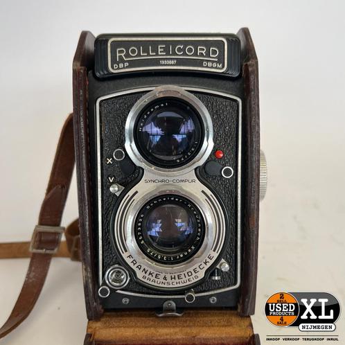 Rolleicord DBP DBGM Vintage filmcamera 75 mm f3.5 | Nette..., Audio, Tv en Foto, Fotocamera's Analoog, Nieuw, Ophalen of Verzenden
