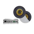 Wifi-Audio Versterker Aquasound Airplay + DLNA 30W Inclusief, Ophalen of Verzenden, Nieuw, Chroom, Bad
