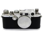 Leica IIIf Body, Black Leather Meetzoeker camera (Zonder
