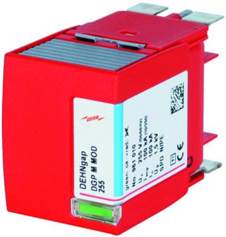 DEHN DGP M MOD 255 vonkbrugbeveiligingsmodule - 961010, Doe-het-zelf en Bouw, Elektriciteit en Kabels, Verzenden