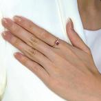 Ring - 18 karaat Roségoud - 1.14ct. tw. Toermalijn - Diamant, Nieuw