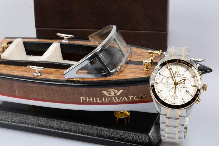 Philip Watch - Blaze Sport - Swiss Made - Chronograph & date, Handtassen en Accessoires, Horloges | Heren