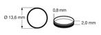fleischmann 648002 Traction tyre 1 (pcs/stuks/Stück) , H0., Overige merken, Gelijkstroom, Verzenden, Overige typen