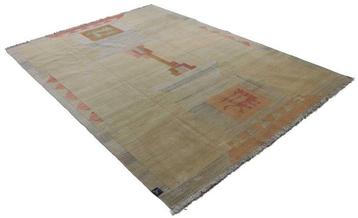 Moderne Indo Kelim van wol - Vloerkleed - 277 cm - 196 cm -