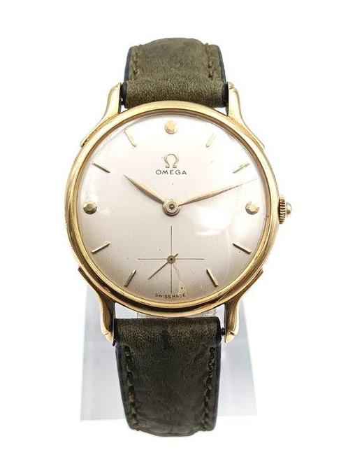Omega - 18k gold - Zonder Minimumprijs - Unisex - 1947, Handtassen en Accessoires, Horloges | Heren