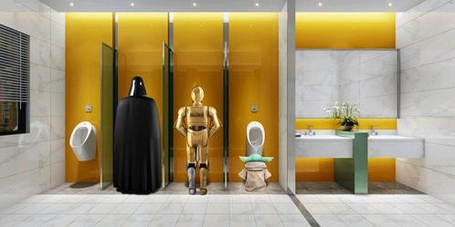 Mr Strange - Pee Break (V), Antiek en Kunst, Kunst | Schilderijen | Modern