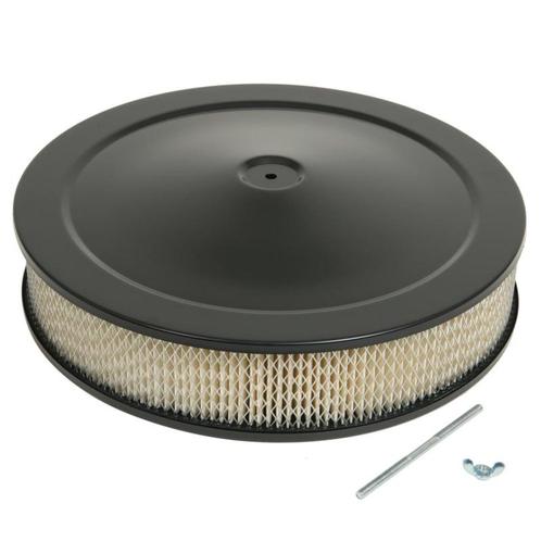 Luchtfilter 14 inch zwart blanco verdiepte  onderplaat, Auto-onderdelen, Filters, Nieuw, Ophalen of Verzenden