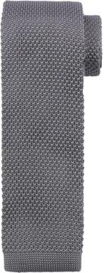 Suitable Knitted Stropdas Grijs TK-02 maat  Heren, Verzenden, Nieuw, Suitable