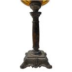 French Antique - Olielamp - Glas, Metaal