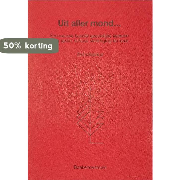 Uit aller mond tekstboekje 9789023916031, Boeken, Muziek, Gelezen, Verzenden