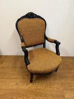 Gebruikte Barok Fauteuil - S3916- Vintage/Café, Huis en Inrichting, Ophalen, Nieuw