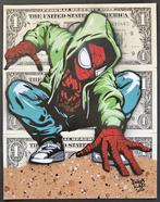 Jinks Kunst - SPIDER-MAN - 3 Real US $1 Banknotes - New