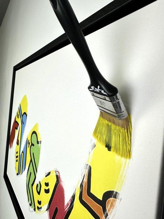 Santicri - Dèjà-vu di Haring, Antiek en Kunst, Kunst | Schilderijen | Modern