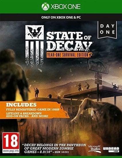 State of Decay Year One Survival Edition (Xbox One Games), Games en Spelcomputers, Games | Xbox One, Zo goed als nieuw, Ophalen of Verzenden