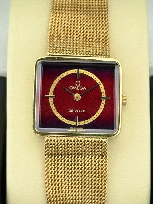 Omega - Zonder Minimumprijs - 18K GP Andrew Grima De Ville, Handtassen en Accessoires, Horloges | Heren