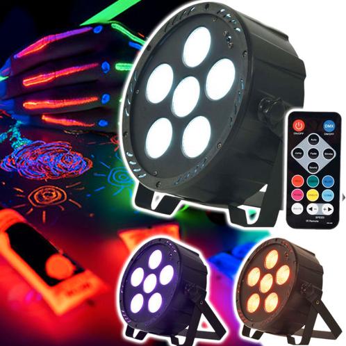 QTX PAR-180 High Power RGB UV PAR Spot Met IR, Musique & Instruments, Lumières & Lasers