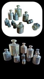 Poids étalons métrologie collection. (12) Design industriel